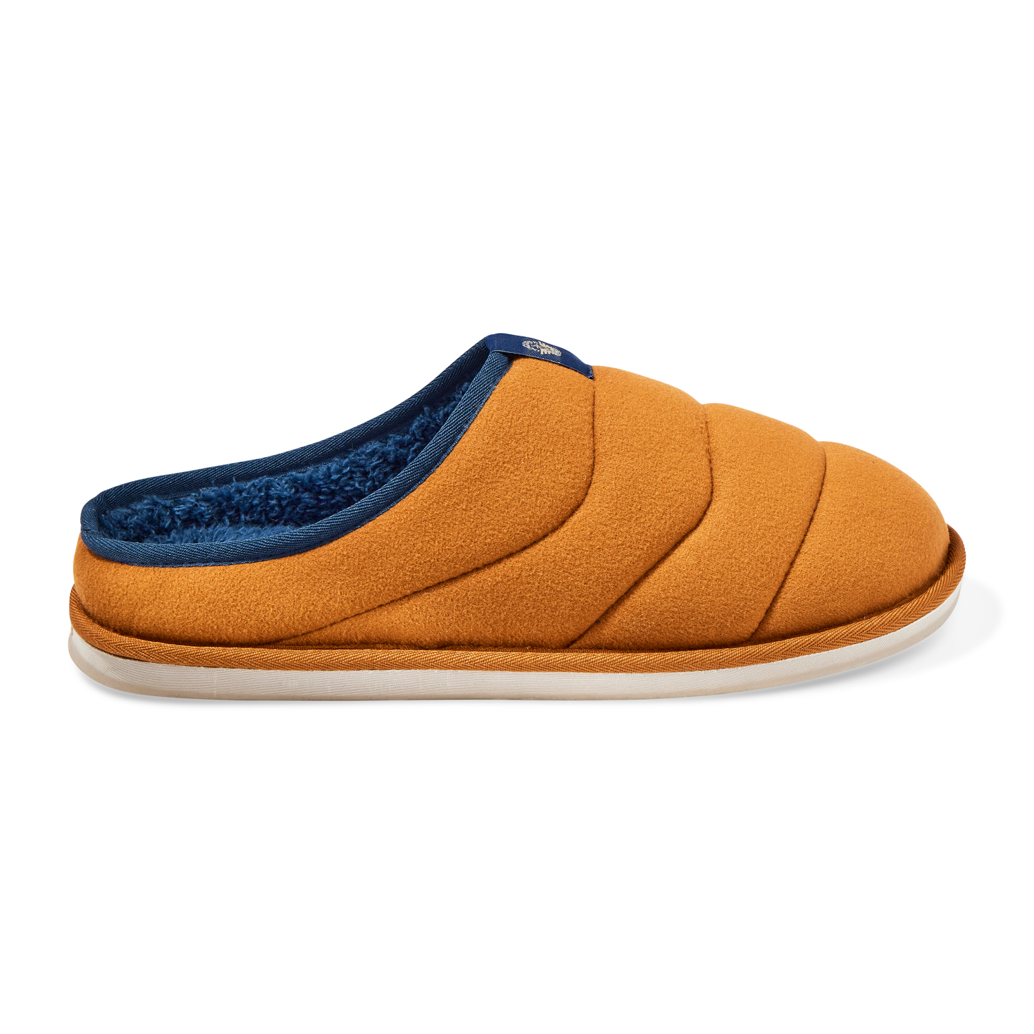 slide 5 of 6, Dockers Men Puffer Slipper Brown Size 10, Size 10