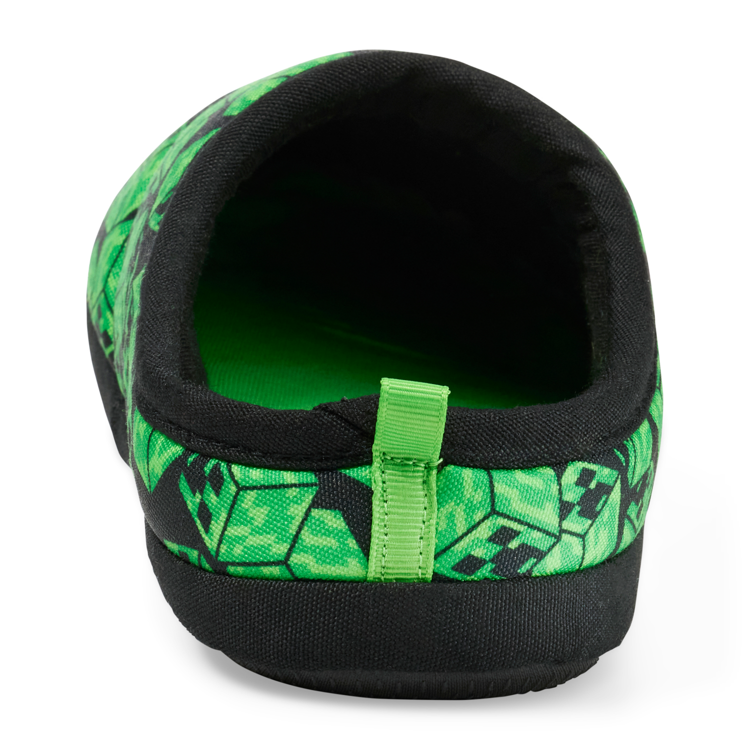 slide 2 of 6, Minecraft Slipper Boy Green 13/1, 13/1