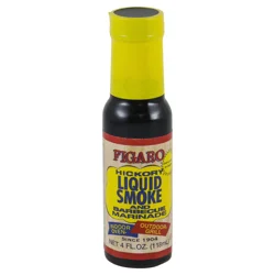 Figaro Hickory Liquid Smoke & BBQ Marinade - 4 oz