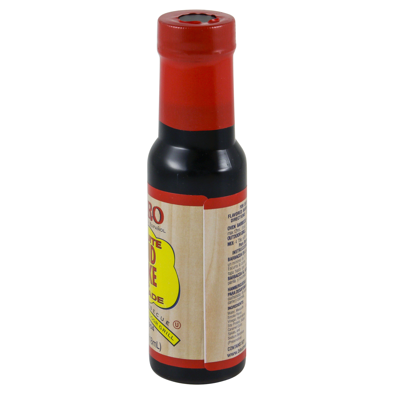 slide 3 of 3, Figaro Mesquite Liquid Smoke & BBQ Marinade 4 fl oz, 4 fl oz