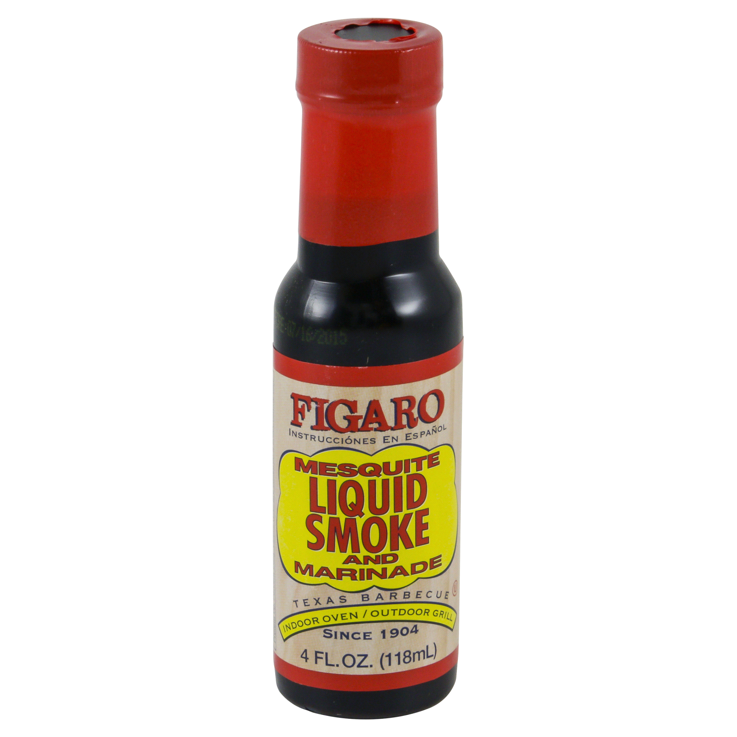 slide 1 of 3, Figaro Mesquite Liquid Smoke & BBQ Marinade 4 fl oz, 4 fl oz