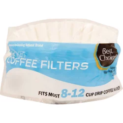 Best Choice Basket Style Coffee Filters Fits Most Coffee Makers - 100 ct