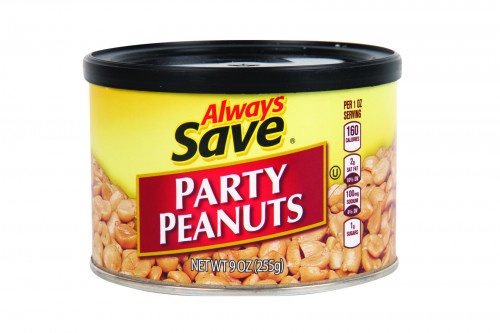 slide 1 of 1, Always Save Party Peanuts, 9 oz