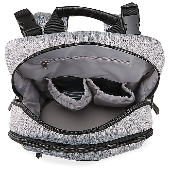 slide 9 of 12, Eddie Bauer Sport Traveler Diaper Backpack - Grey, 1 ct