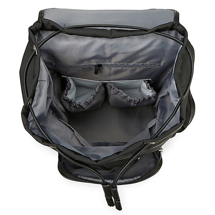 slide 8 of 11, Ergobaby Mesh Front Diaper Bag Backpack - Black, 1 ct