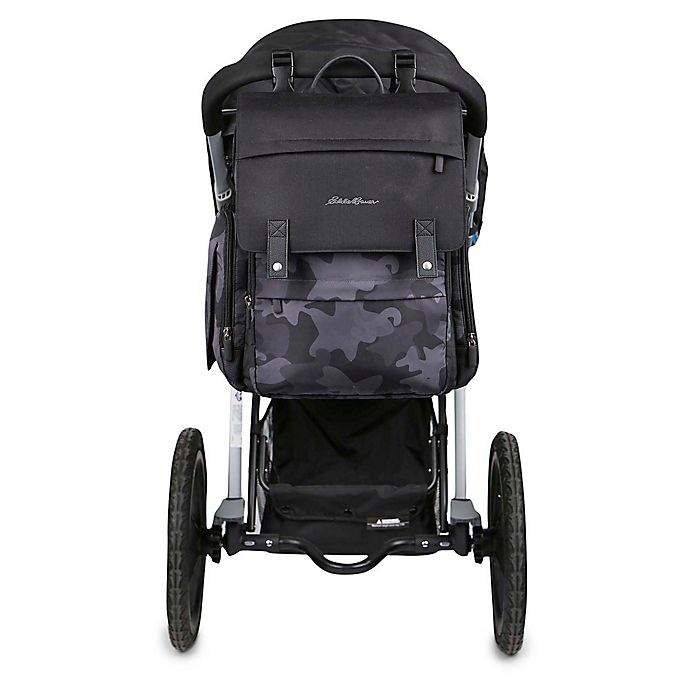 slide 5 of 10, Eddie Bauer Places & Spaces Compass Diaper Backpack - Black, 1 ct