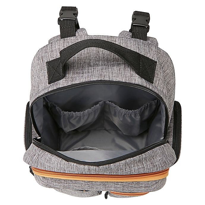 slide 8 of 11, Jeep Adventurer's Diaper Backpack - Grey/Tan, 1 ct