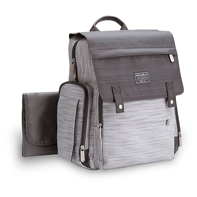 slide 6 of 7, Eddie Bauer Places & Spaces Ridgeline Diaper Backpack - Grey, 1 ct