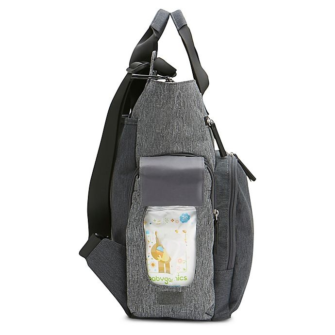 slide 13 of 14, Eddie Bauer Places & Spaces Departure Hybrid Diaper Backpack - Grey, 1 ct