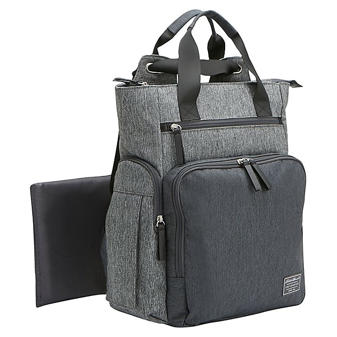 slide 6 of 14, Eddie Bauer Places & Spaces Departure Hybrid Diaper Backpack - Grey, 1 ct