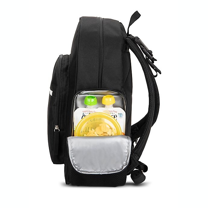 slide 7 of 10, Bananafish Carey Backpack Diaper Bag - Black, 1 ct