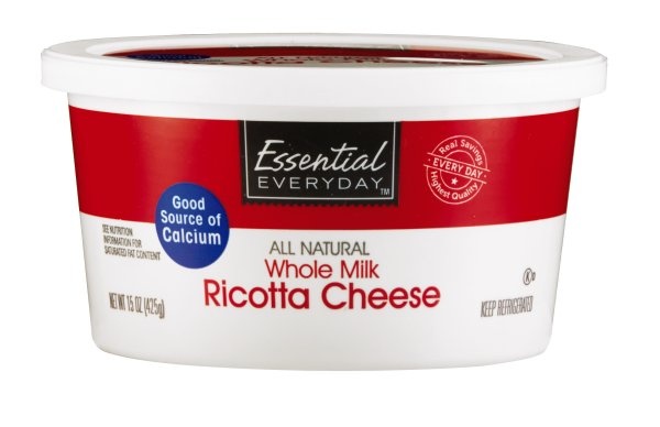 slide 1 of 1, Essential Everyday Whole Whey Ricotta, 15 oz