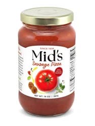Mid's Sausage Pizza Sauce 14 oz