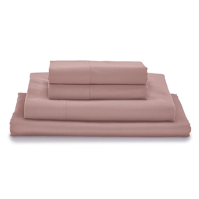 slide 2 of 2, MyPillow Giza Dreams 400-Thread-Count Full Sheet Set - Dusty Rose, 1 ct