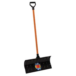Emsco Bigfoot Snow Pusher Poly Blade With Steel Core Handle - Each