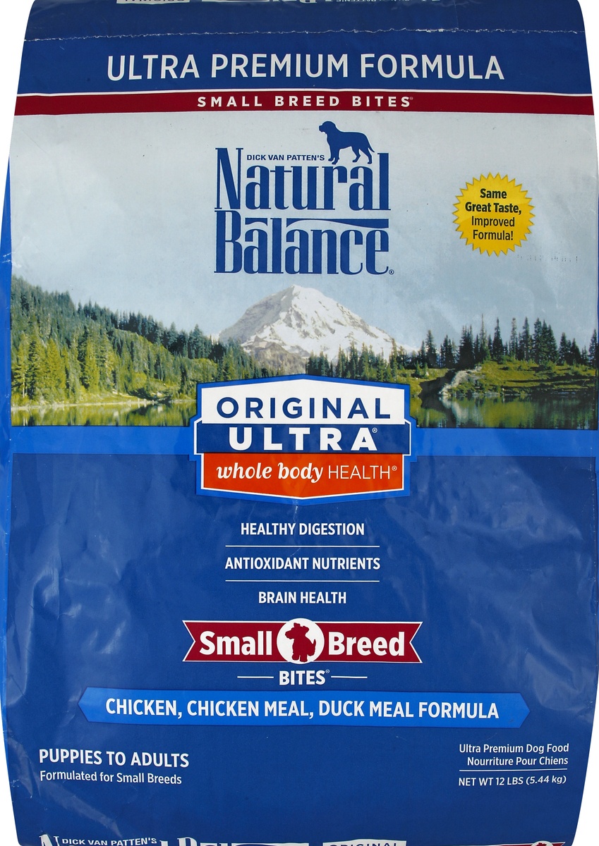 Natural balance small clearance breed bites 12 lbs