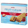 slide 9 of 29, Meijer Fruit & Grain Strawberry Breakfast Bar, 8 ct; 1.3 oz
