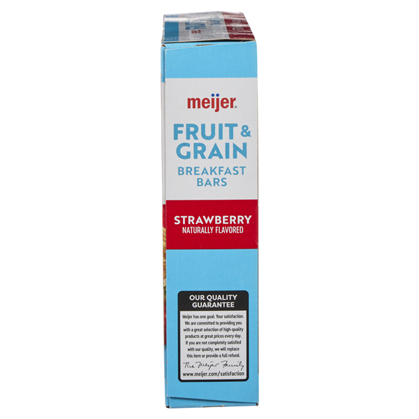 slide 15 of 29, Meijer Fruit & Grain Strawberry Breakfast Bar, 8 ct; 1.3 oz