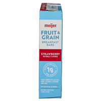 slide 8 of 29, Meijer Fruit & Grain Strawberry Breakfast Bar, 8 ct; 1.3 oz