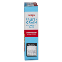 slide 14 of 29, Meijer Fruit & Grain Strawberry Breakfast Bar, 8 ct; 1.3 oz