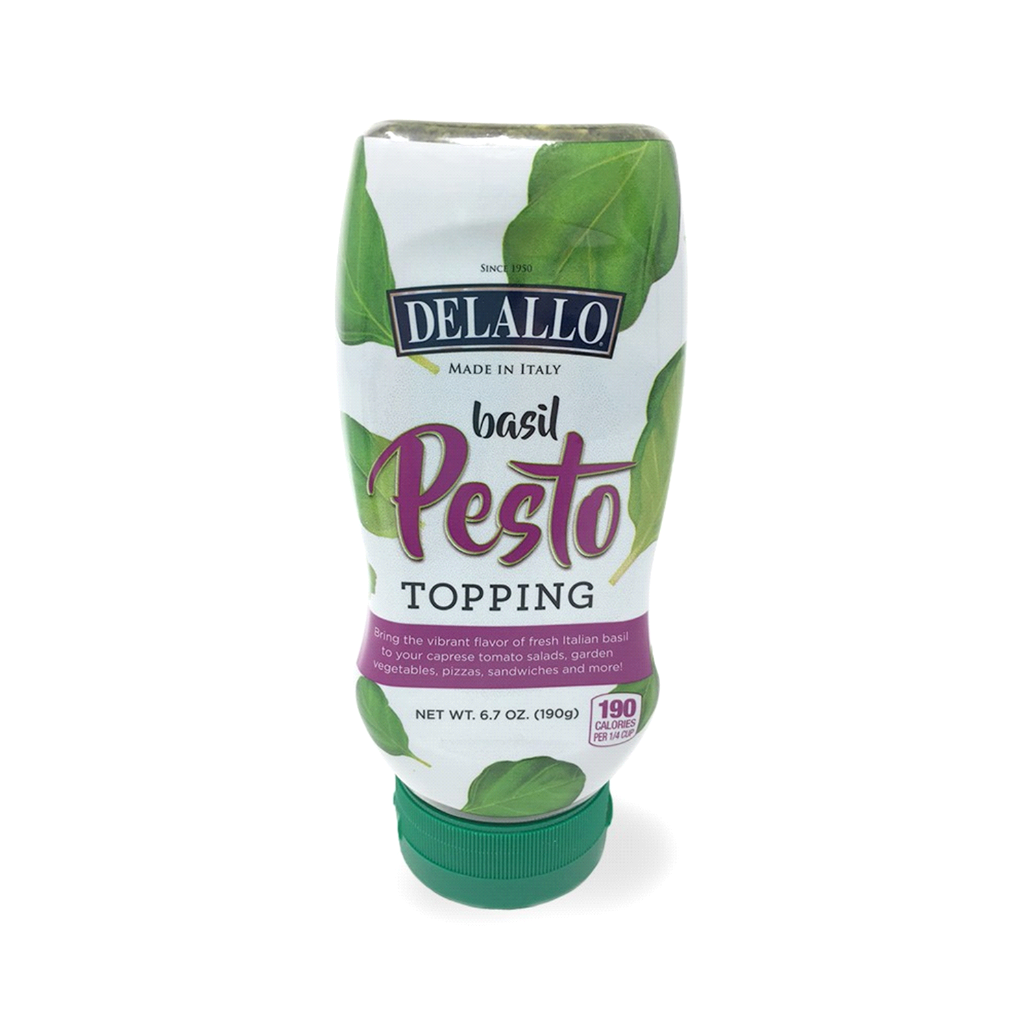 slide 1 of 1, DeLallo Dellalo Pesto Squeeze Sauce, 6.7 oz