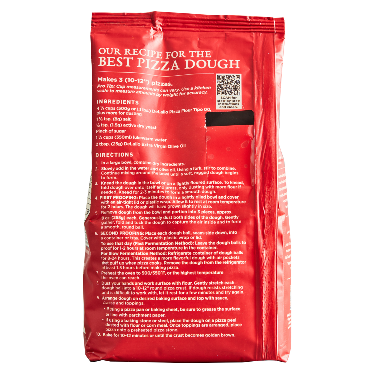 slide 2 of 2, Pizza Flour, 35.3 oz