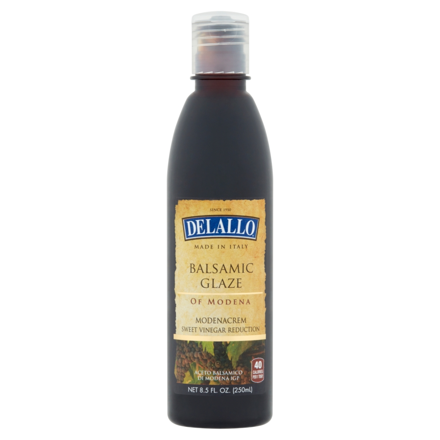 slide 1 of 2, Delallo Modenacrem Balsamic Glaze, 8.5 oz