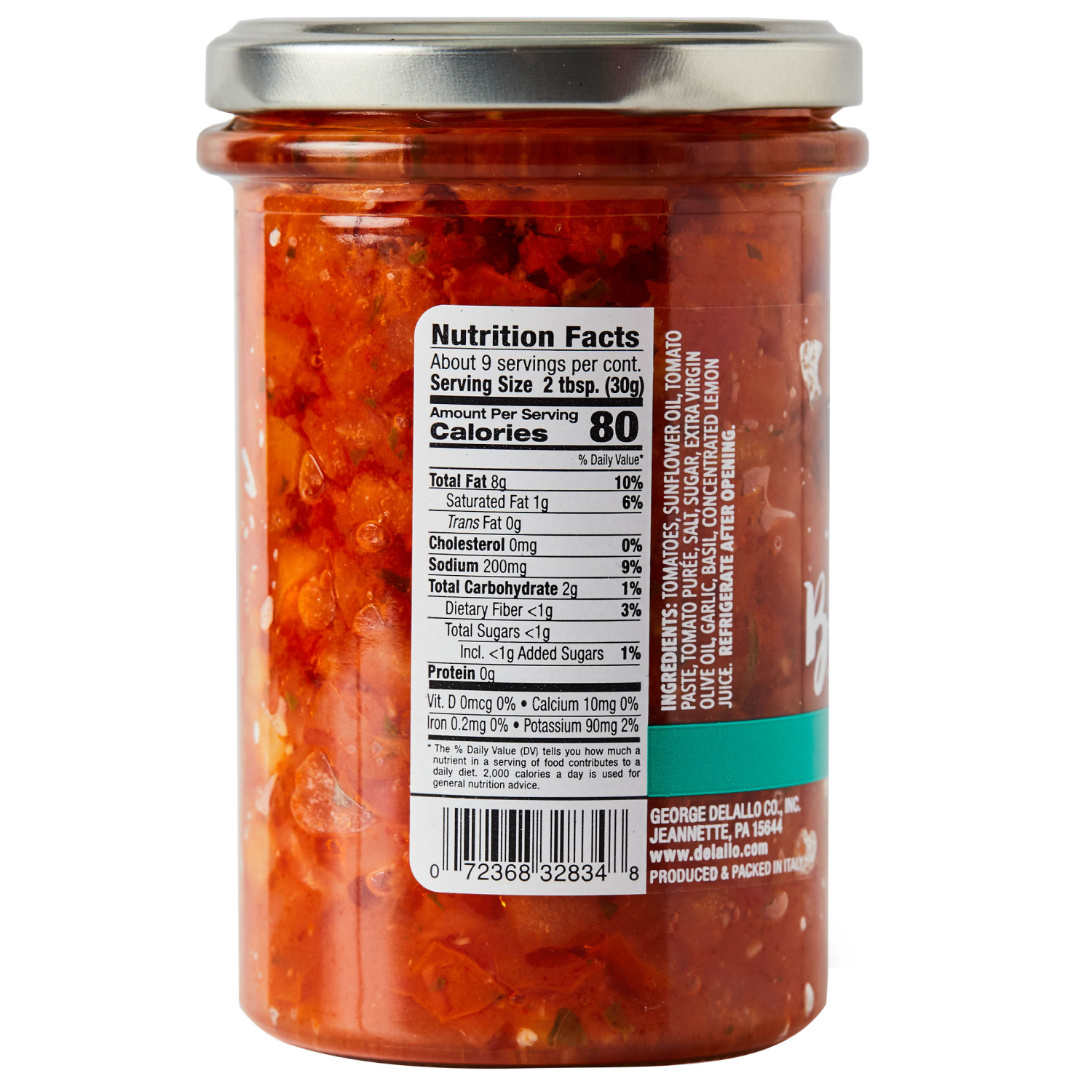 slide 2 of 2, DeLallo Imported Italian Tomato Bruschetta 9.88 oz, 9.88 oz