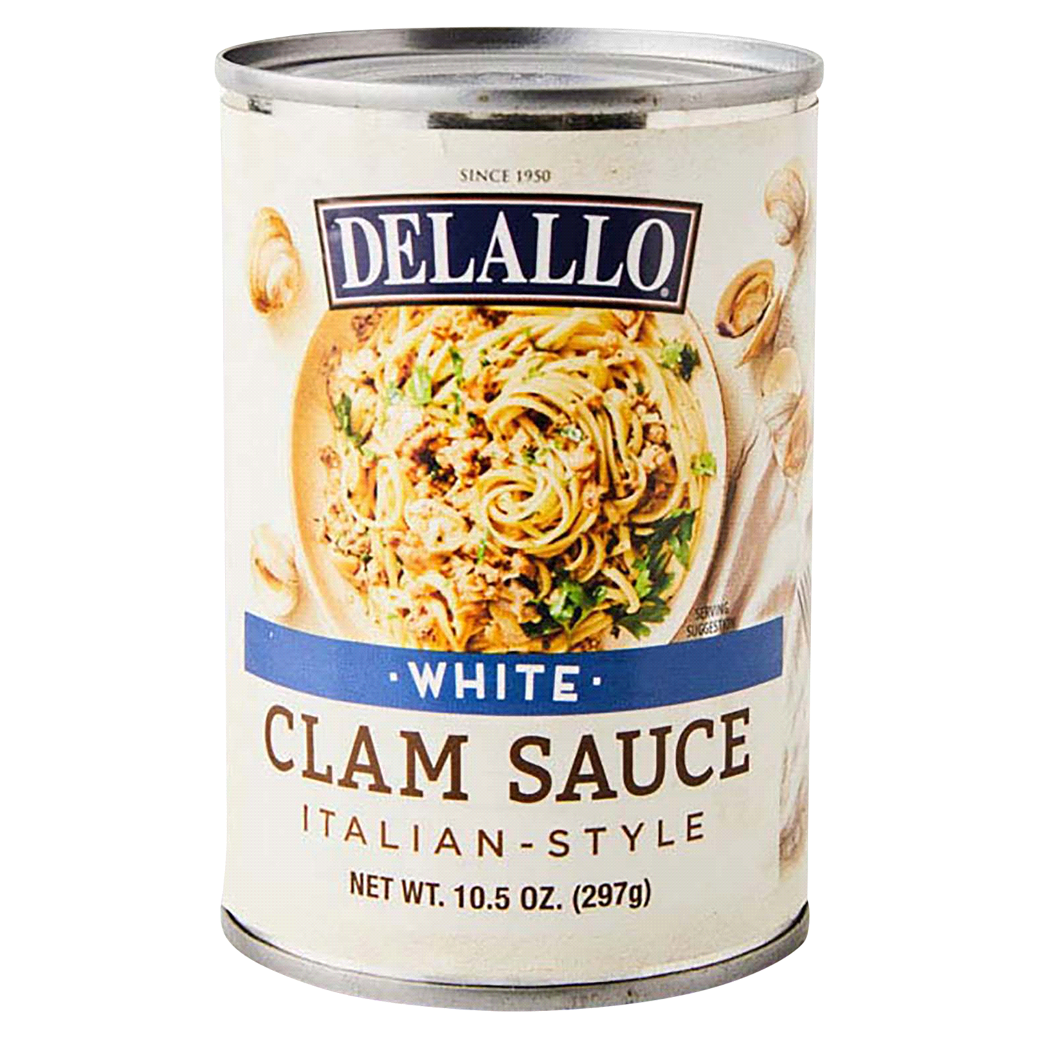 slide 1 of 2, DeLallo White Clam Sauce, 10.5 oz