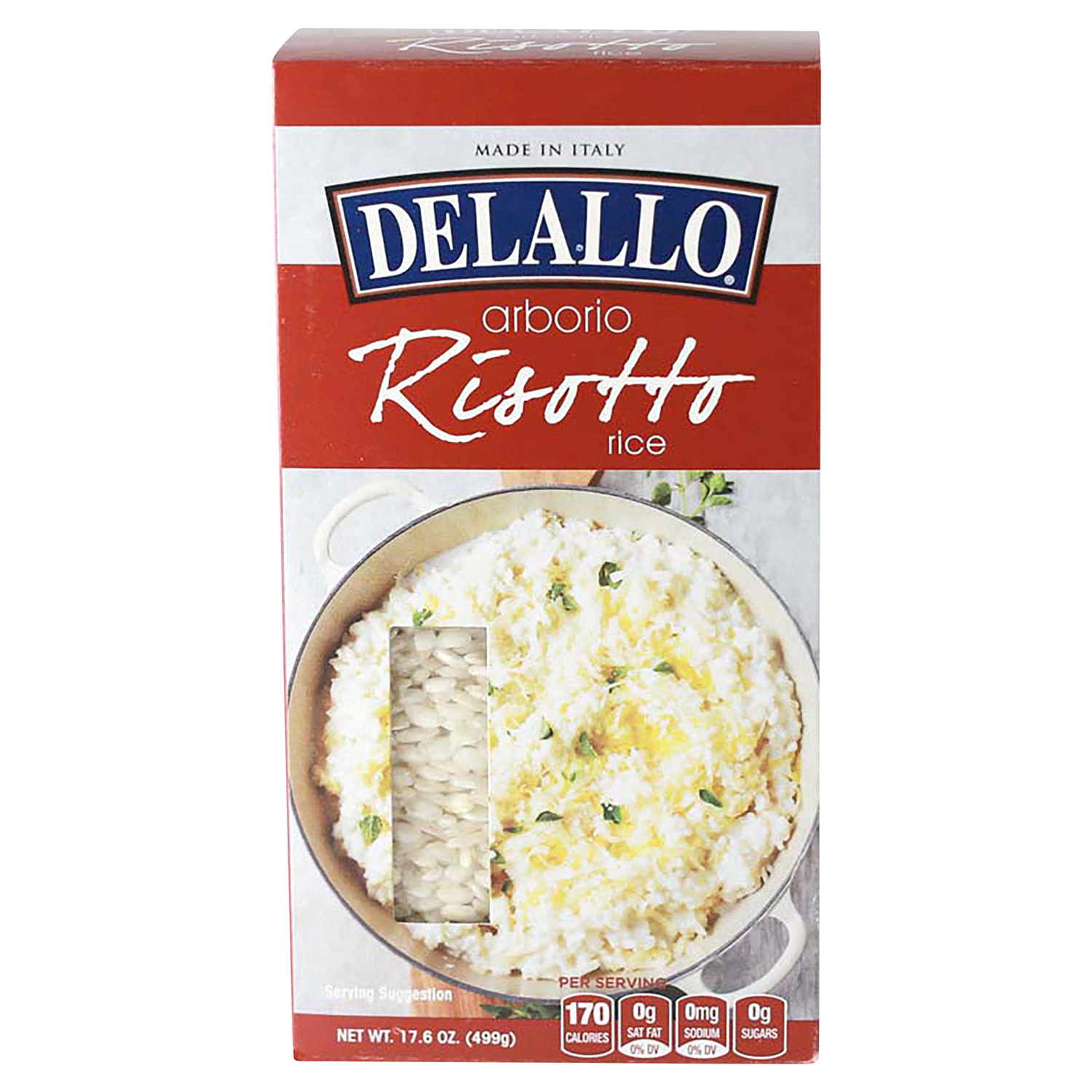 slide 1 of 2, DeLallo Arborio Risotto Rice - 17.6 oz, 17.6 oz