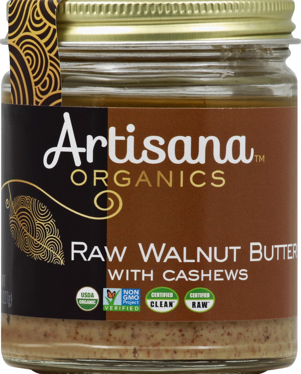 slide 1 of 3, Artisana Walnut Butter 8 oz, 8 oz