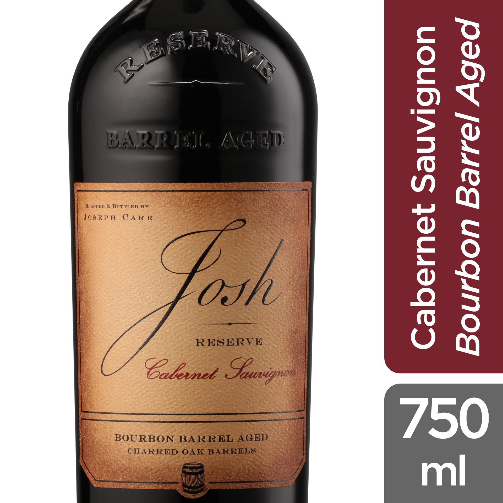 slide 10 of 10, Josh Cellars Reserve California Bourbon Barrel Aged Cabernet Sauvignon 750 ml, 750 ml