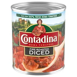 Contadina Fire Roasted Diced Tomatoes 28 oz., Can
