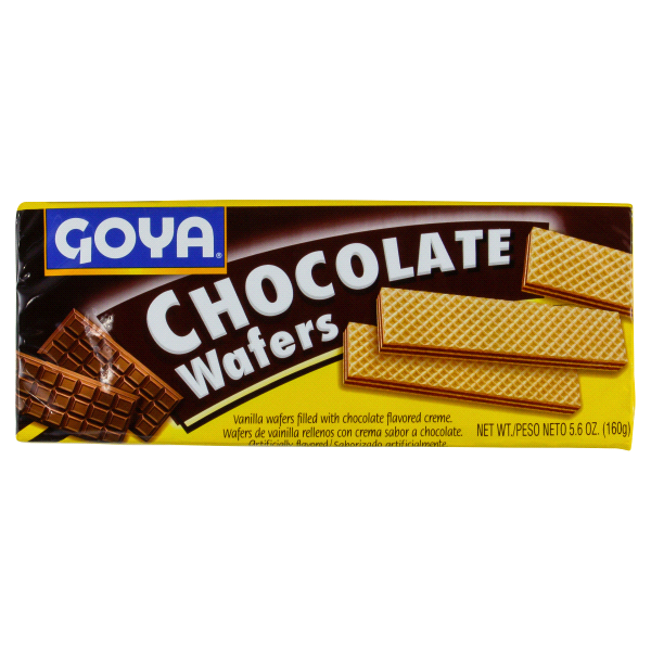 slide 1 of 1, Goya Chocolate Wafer Cookies, 5.6 oz