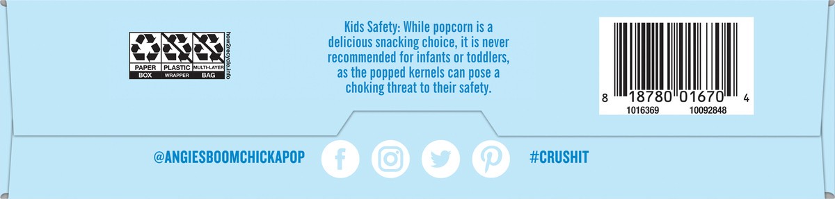 slide 3 of 11, BOOMCHICKAPOP Angies Real Butter Microwave Popcorn, 4 ct; 3.29 oz