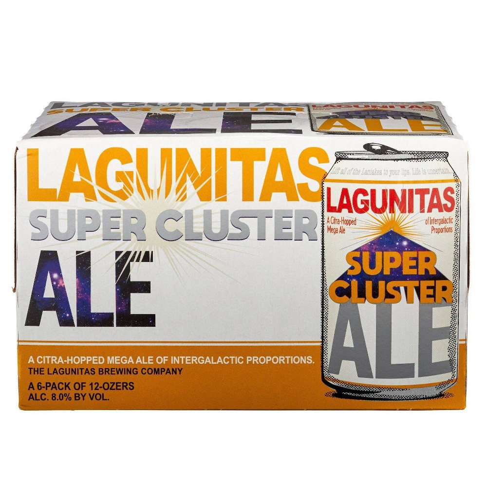 slide 3 of 3, Lagunitas Brewing Super Cluster, 6 ct; 12 oz