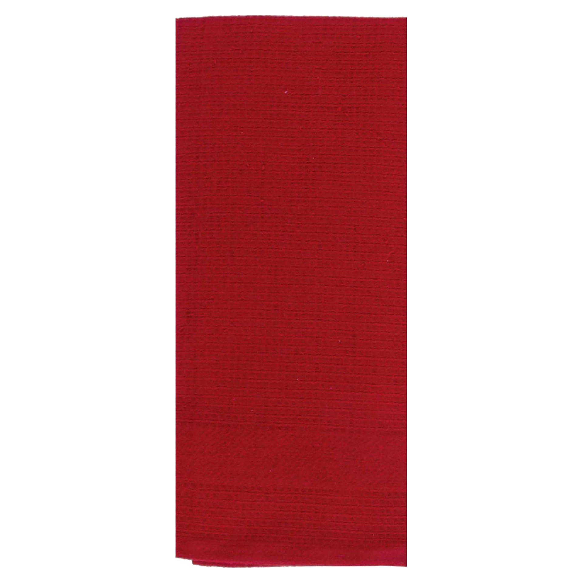 slide 1 of 1, Samba Red Waffle Towel, 1 ct