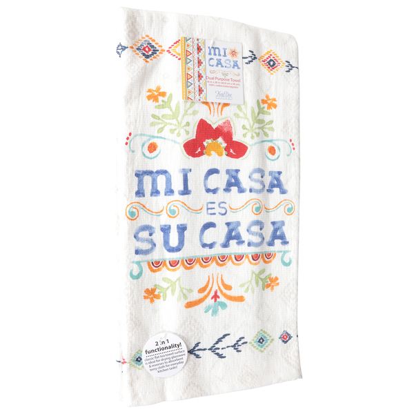 slide 1 of 1, Kay Dee Designs Towel, Mi Casa, Dual Purpose, 1 ct