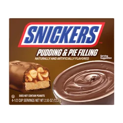 Pudding/Pie Filling Snickers