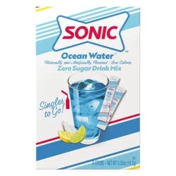Sonic Singles to Go! Zero Sugar Ocean Water Drink Mix 6 ea