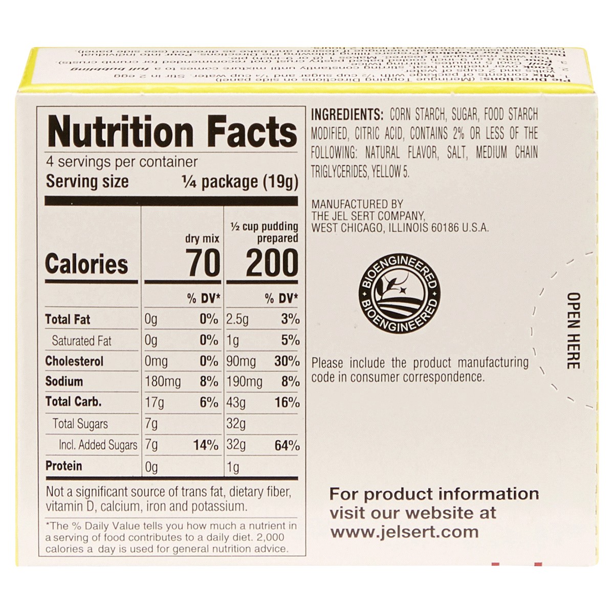 slide 2 of 2, My-T-Fine Lemon Pudding & Pie Filling, 2.75 oz
