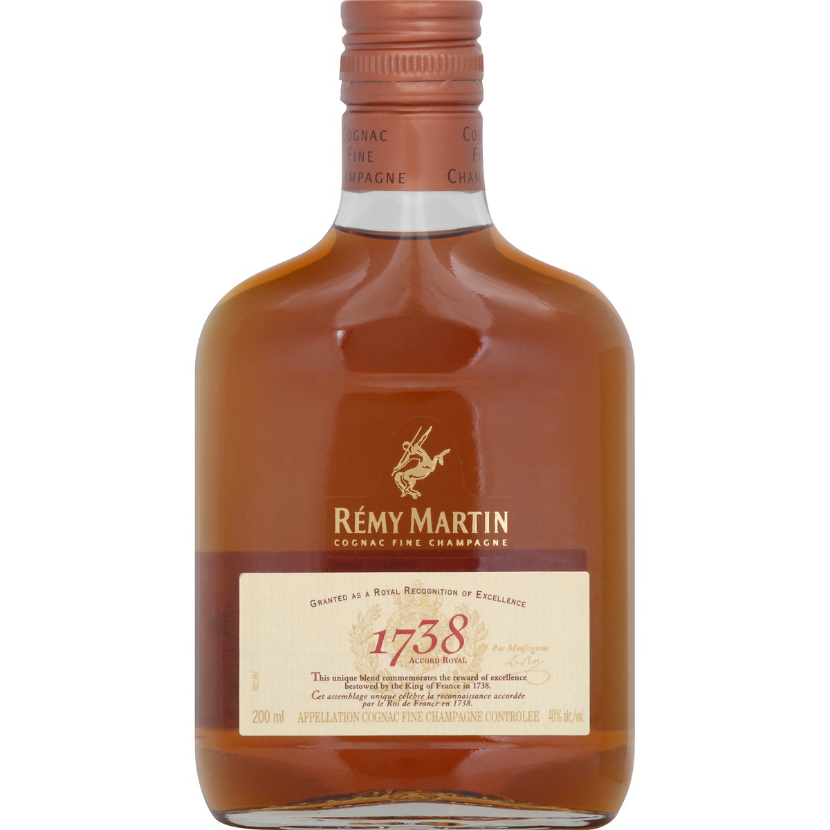 slide 2 of 8, Remy Martin Cognac, 1738 Accord Royal, 200 ml
