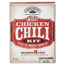 Carroll Shelby's White Chicken Chili - 3 oz