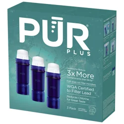 PUR Plus Pitcher Filters 3 Pack