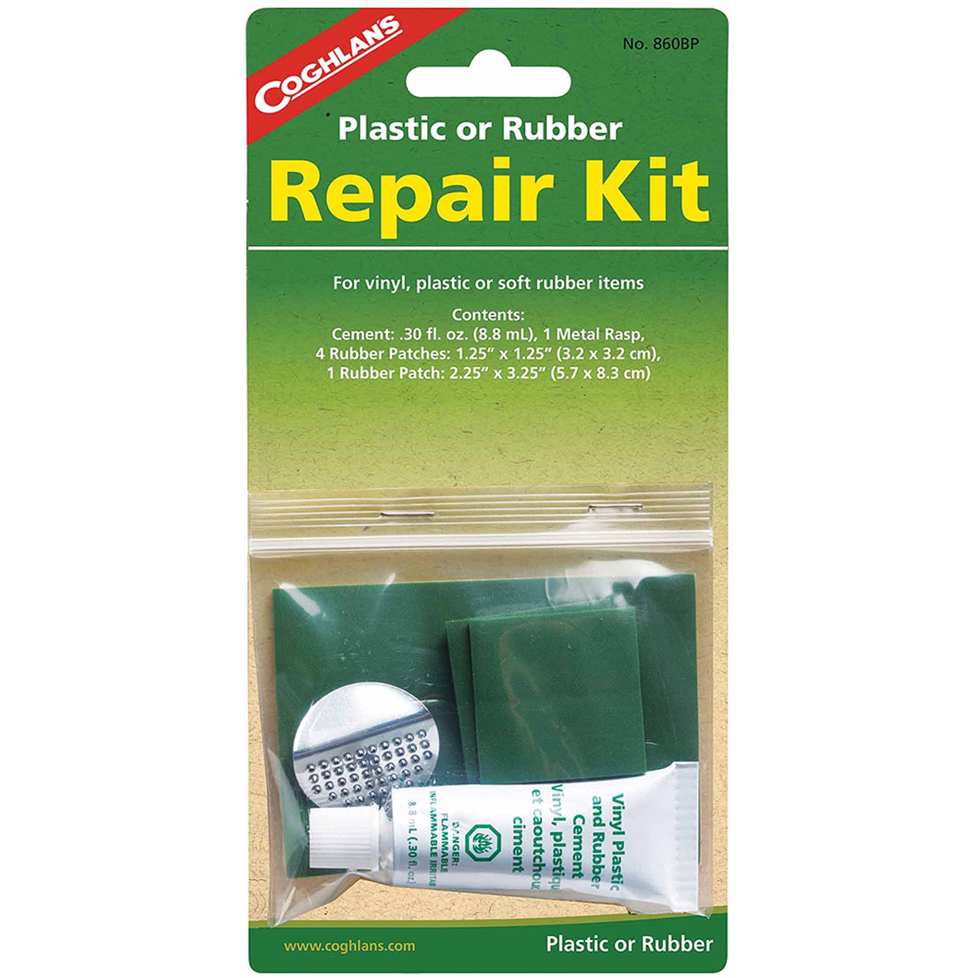 slide 1 of 1, Coghlan's Plastic Repair Kit, 1 ct