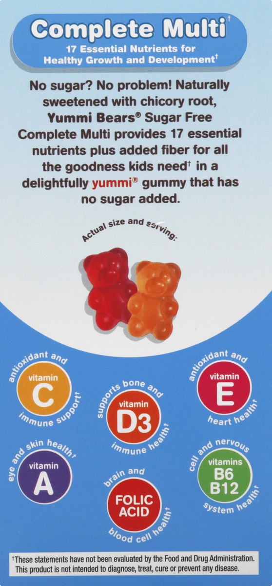 slide 13 of 13, Yummi Bears Vitamins 60 ea, 60 ct