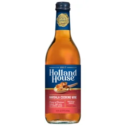 Holland House Marsala cooking wine offers a well-rounded, sweet wine taste with a hint of hazelnut. This cooking wine is made with quality ingredients and seasoned to perfection.