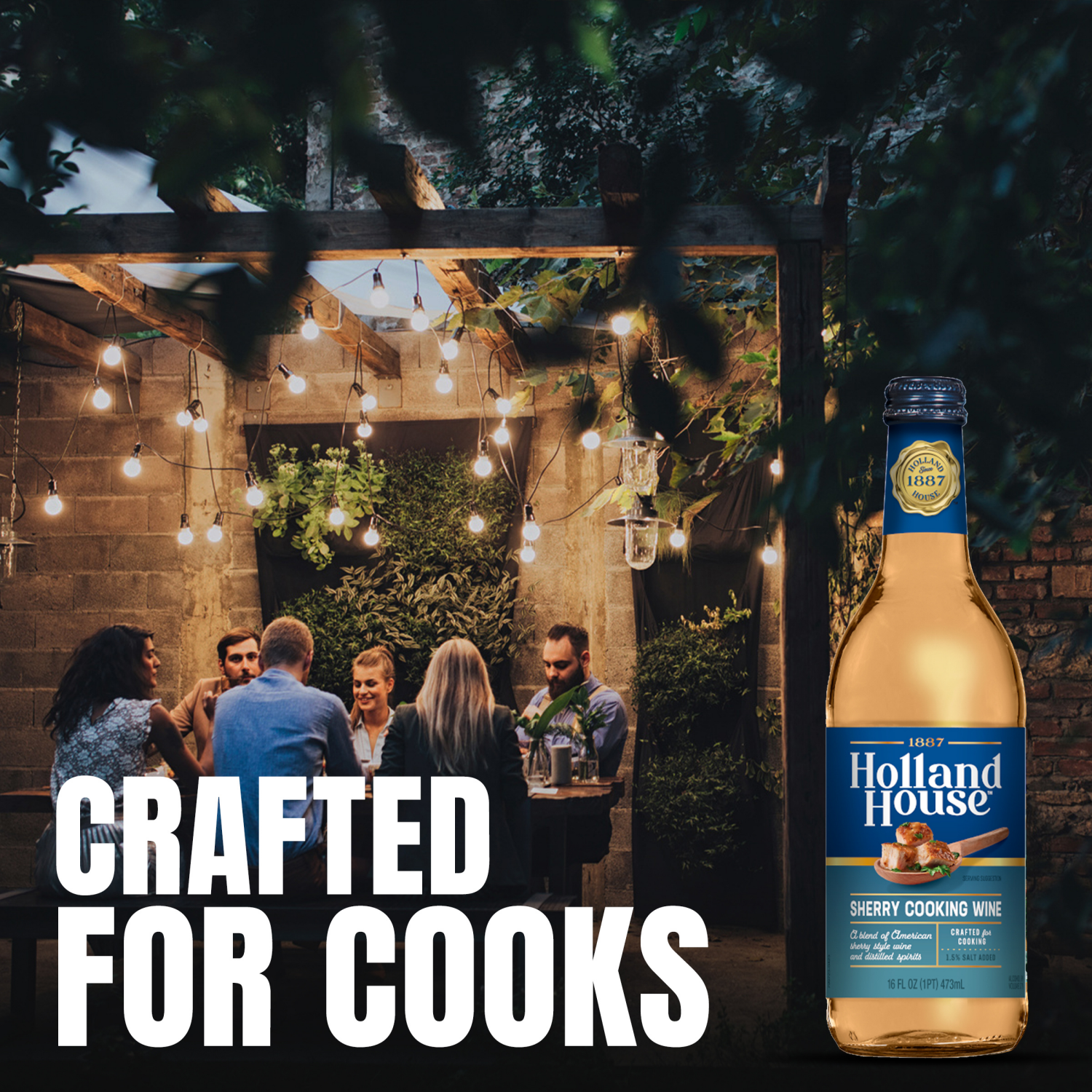 slide 7 of 8, Holland House Sherry Cooking Wine, 16 oz