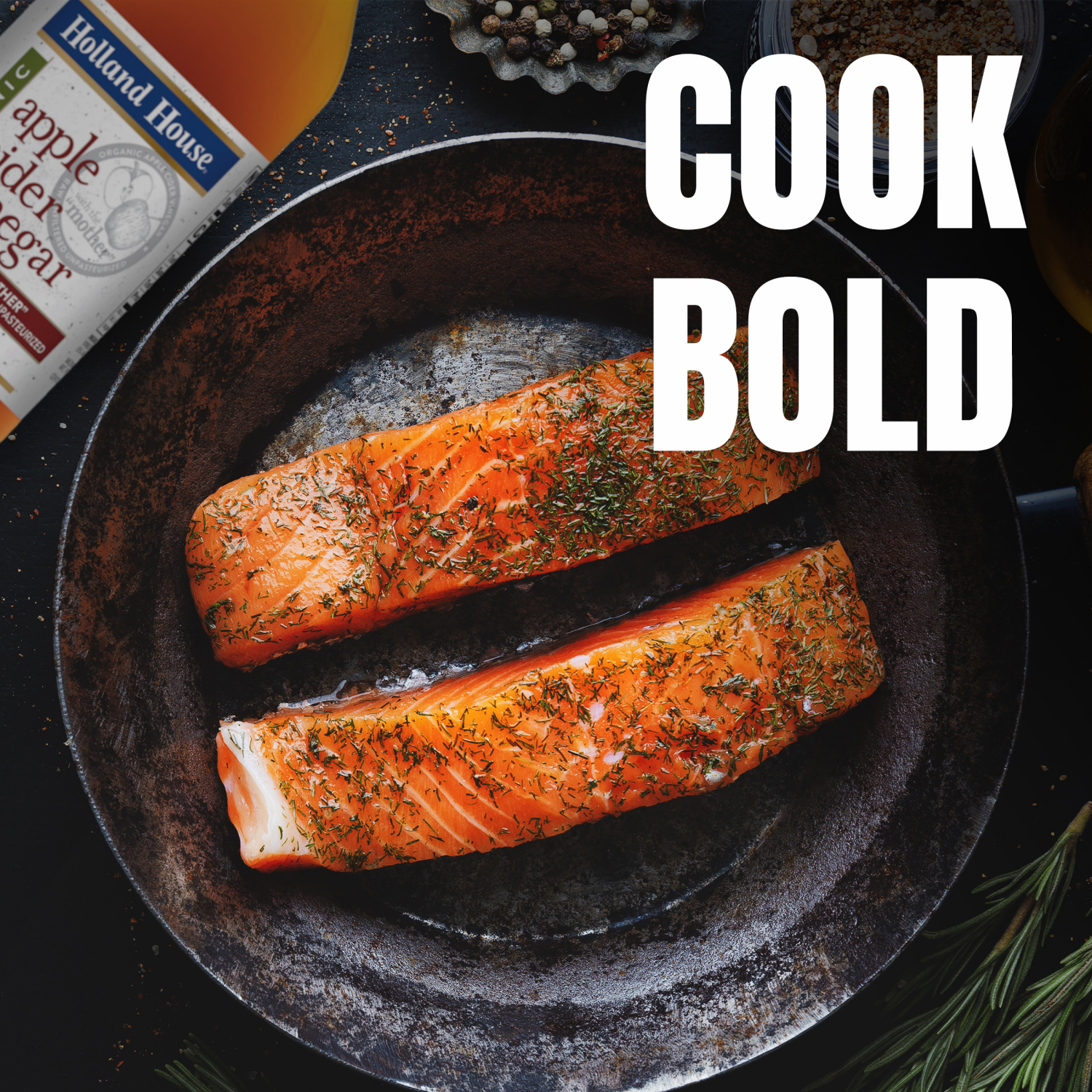 slide 3 of 5, Holland House Organic Apple Cider Vinegar, 32 fl oz