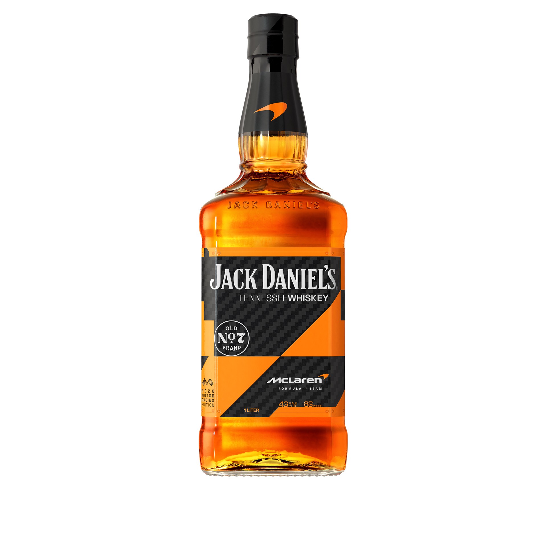 slide 1 of 6, Jack Daniel's Tennessee Whiskey McLaren F1 Racing Edition 4, 2026, 1L, 1000 ml